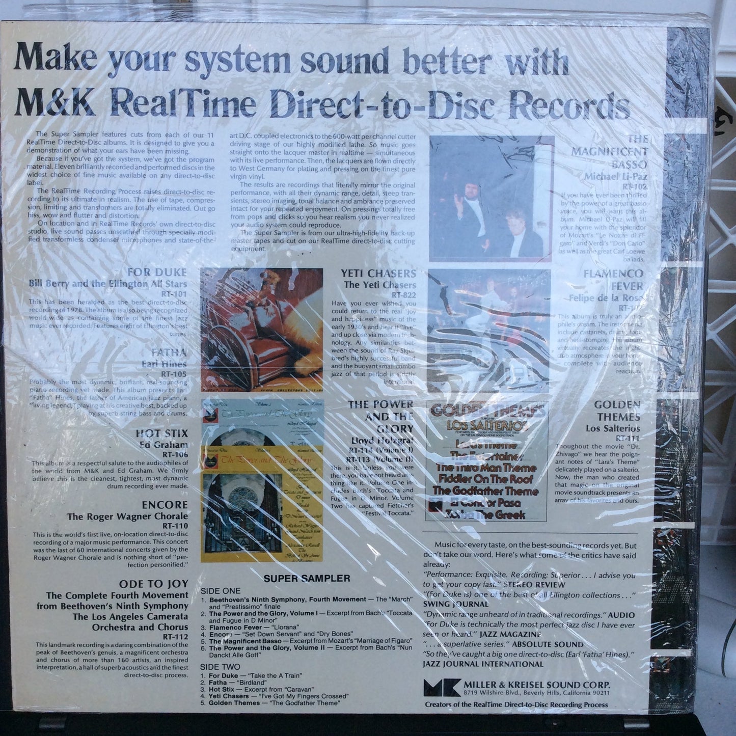 Various - Super Sampler (VINYL) | Near Mint (NM) Near Mint (NM)-