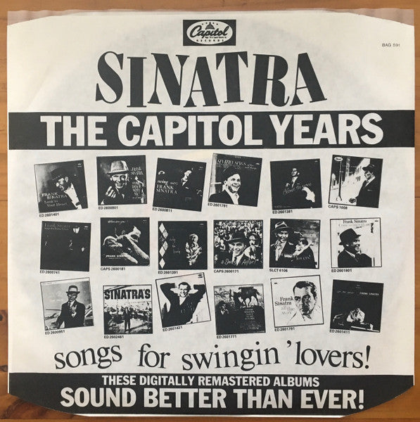Frank Sinatra - The Capitol Years (20xVINYL BOX) | Near Mint (NM or M-) Very Good (VG)-