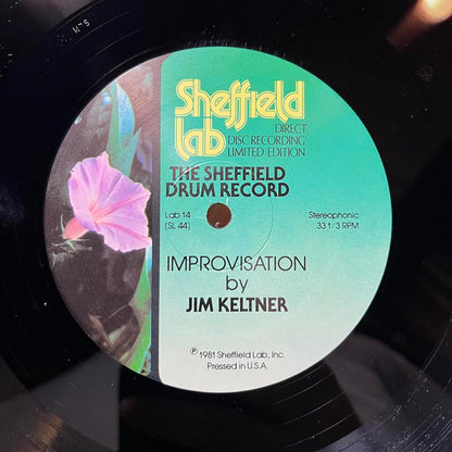 Jim Keltner - The Sheffield Drum Record ( VINYL) | Near Mint (NM) Near Mint (NM)-