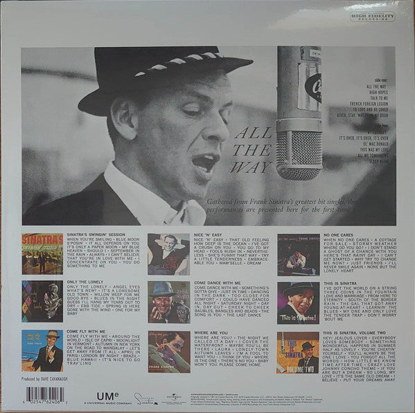Frank Sinatra - All The Way (VINYL) | Near Mint (NM) Excellent+ (EX+)-