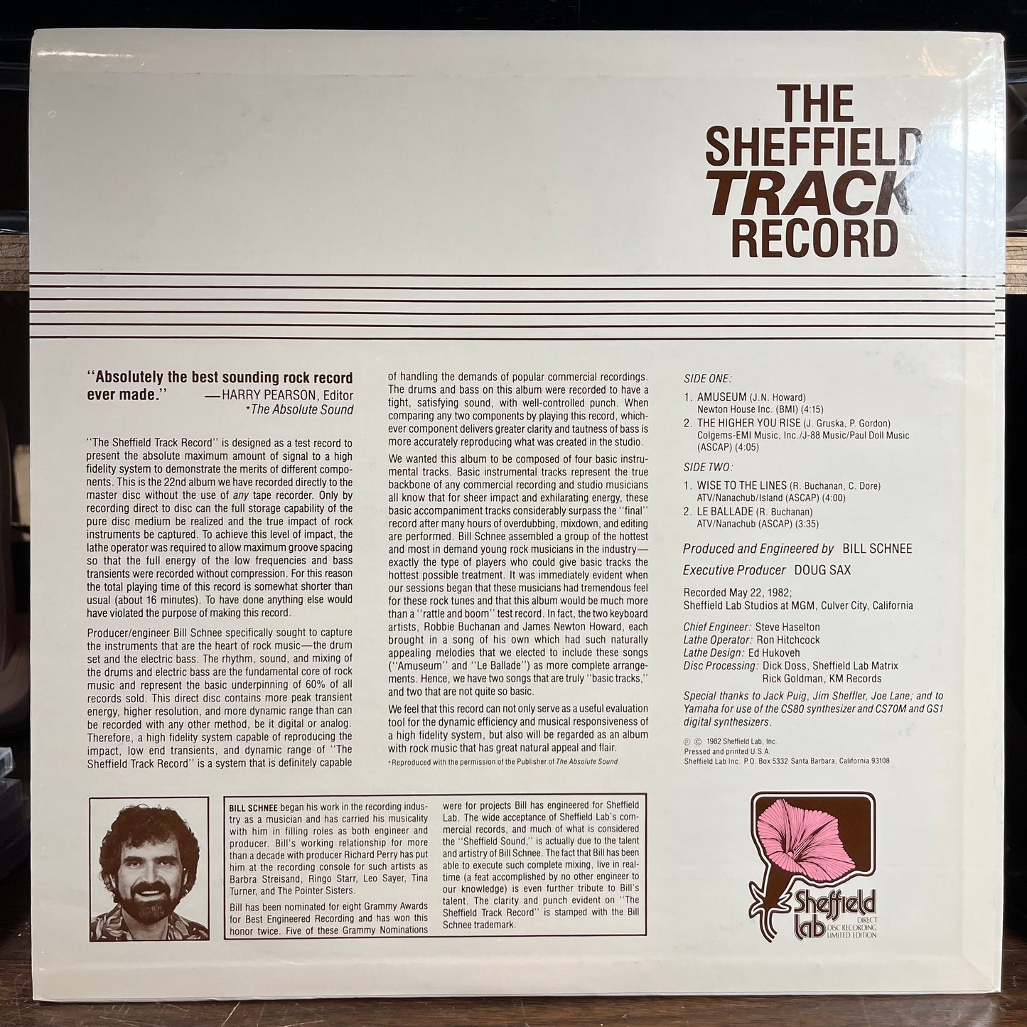 Robbie Buchanan - The Sheffield Track Record (VINYL) | Near Mint (NM) Near Mint (NM)-