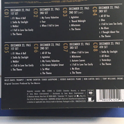 Miles Davis - The Complete Live At The Plugged Nickel 1965 (8x CD BOX SET WITH BOOKLET) | Near Mint (NM) Near Mint (NM)-