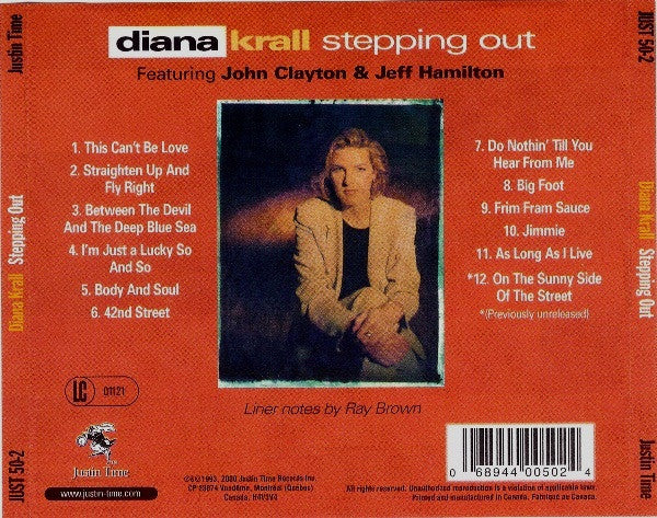 Diana Krall - Stepping Out (CD) | Near Mint (NM) Near Mint (NM)-