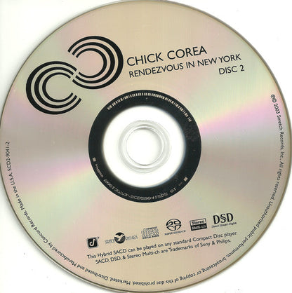 Chick Corea - Rendezvous In New York (SACD) | Near Mint (NM) Very Good Plus (VG+)-