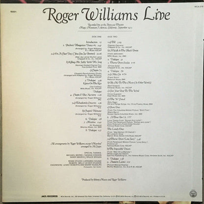 Roger Williams (2) - Roger Williams Live | Near Mint (NM) Near Mint (NM)-