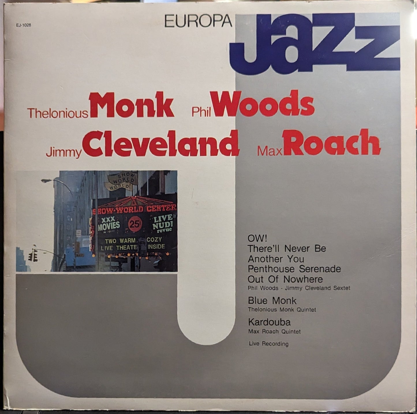 Thelonious Monk - Europa Jazz *ITALY* | Near Mint (NM) Excellent (EX)-