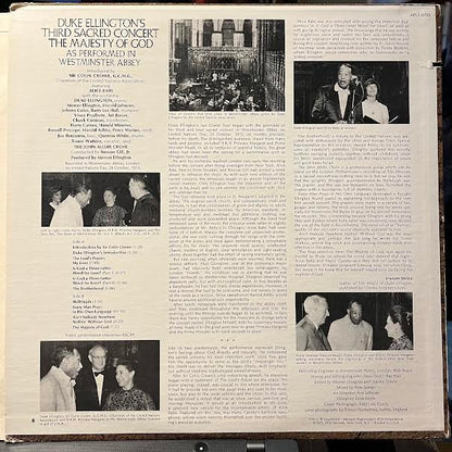 Duke Ellington And His Orchestra - Duke Ellington's Third Sacred Concert, The Majesty Of God, As Performed In Westminster Abbey (VINYL) | Near Mint (NM) Excellent+ (EX+)-
