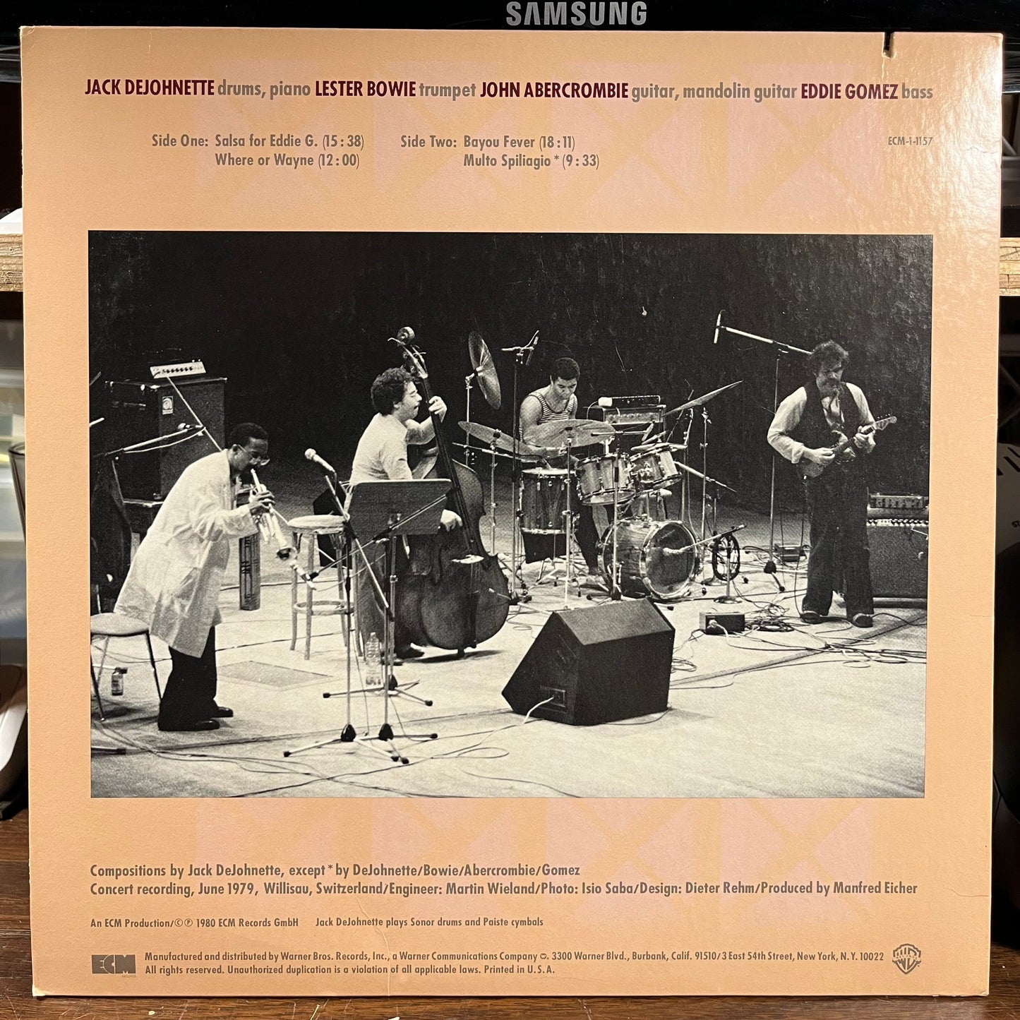 Jack DeJohnette - New Directions In Europe (VINYL) | Near Mint (NM) Near Mint (NM)-