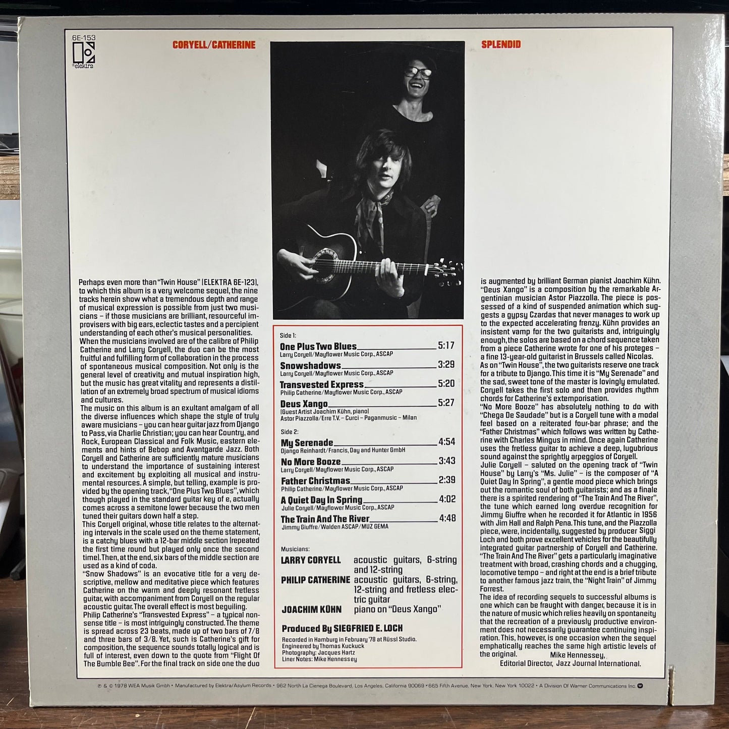 Larry Coryell - Splendid (LP) | Near Mint (NM) Near Mint (NM)-