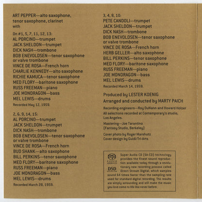Art Pepper - Art Pepper + Eleven (Modern Jazz Classics)(SACD) | Near Mint (NM) Near Mint (NM)-