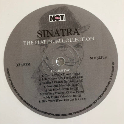 Frank Sinatra - The Platinum Collection (3xVINYL) | Near Mint (NM) Excellent (EX)-