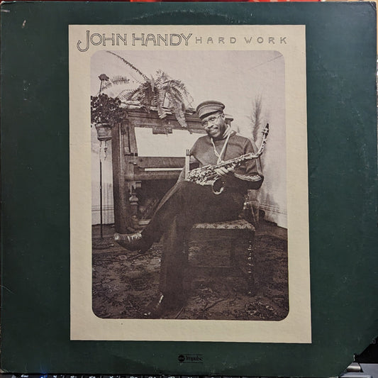 John Handy - Hard Work *TERRE HAUTE/PROMO* | Near Mint (NM) Excellent (EX)-