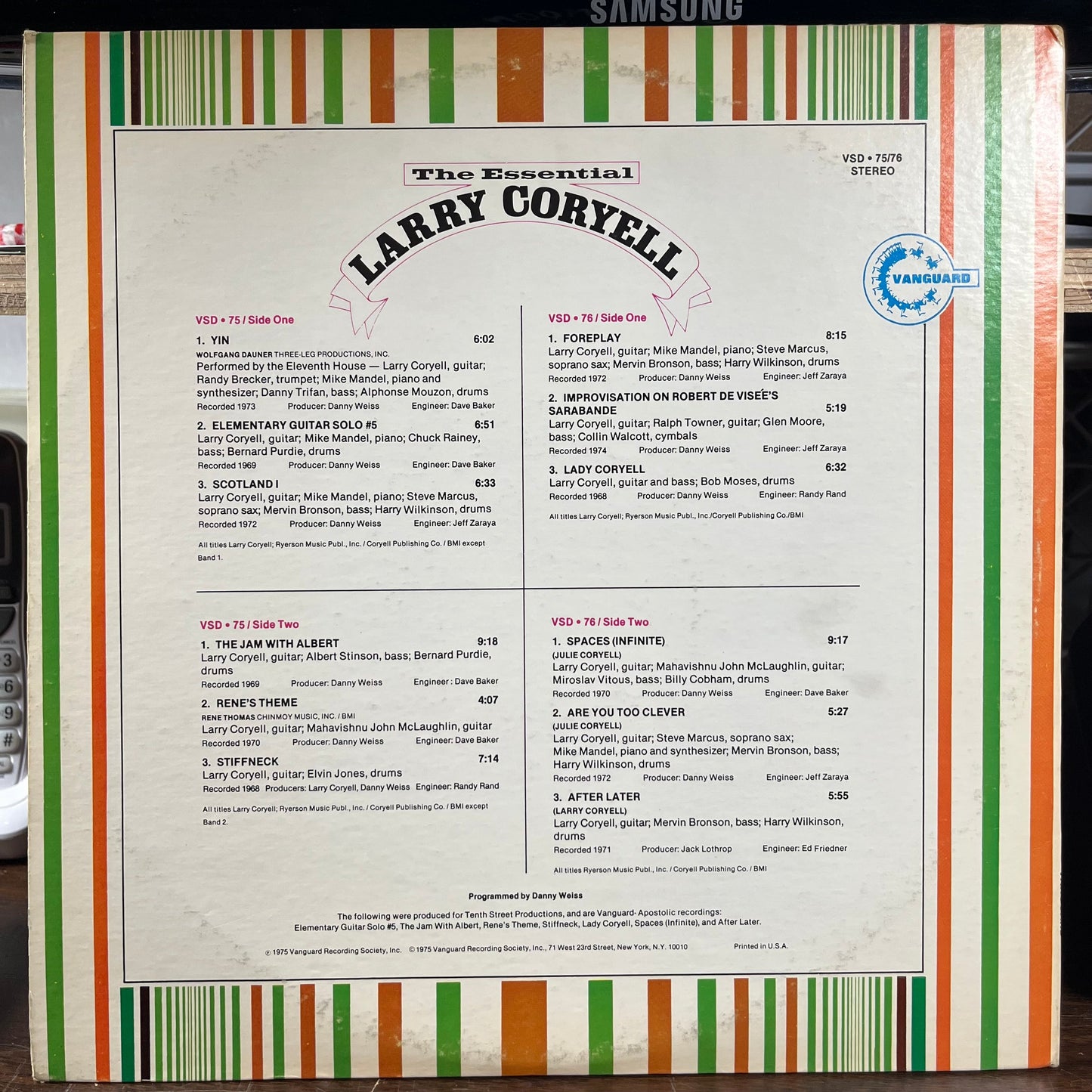 Larry Coryell - The Essential (2xLP) | Near Mint (NM) Excellent (EX)-
