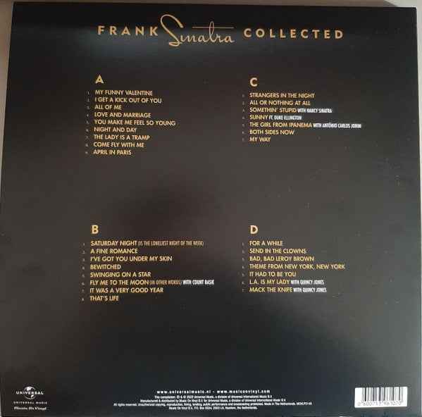 Frank Sinatra - Collected (2xVINYL) | Near Mint (NM) Excellent (EX)-