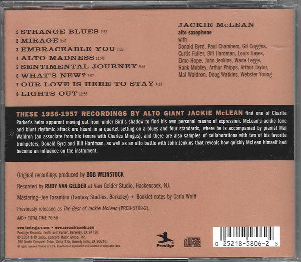 Prestige Profiles (CD) |-