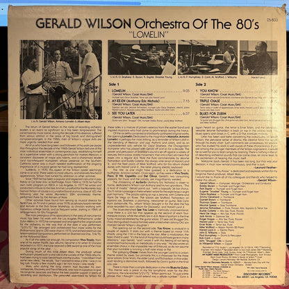 Gerald Wilson Orchestra Of The 80's - Lomelin *DBX* | Near Mint (NM) Excellent (EX)-