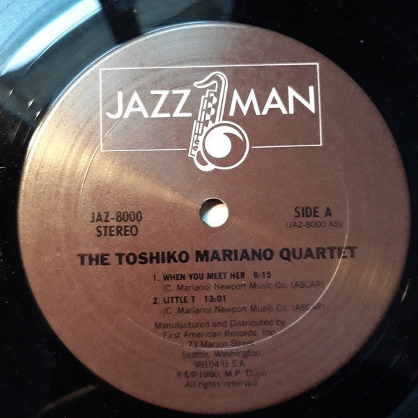 Toshiko Mariano Quartet - Toshiko Mariano Quartet | Near Mint (NM) Near Mint (NM)-