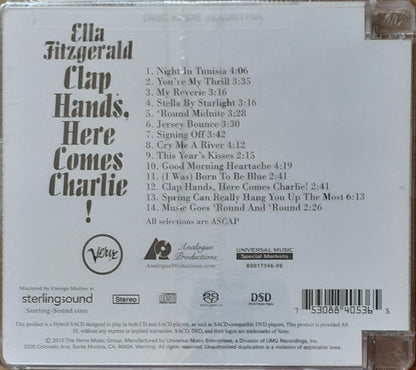 Ella Fitzgerald - Clap Hands, Here Comes Charlie! (SACD) | Near Mint (NM) Near Mint (NM)-