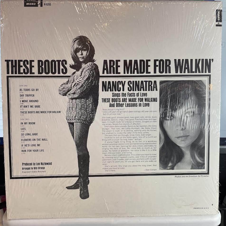 Nancy Sinatra - Boots (VINYL) | Near Mint (NM) Near Mint (NM)-
