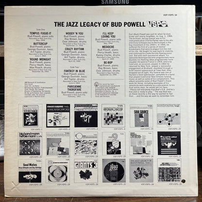 Bud Powell - The Jazz Legacy Of Bud Powell (VINYL) | Near Mint (NM) Near Mint (NM)-