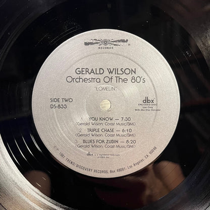 Gerald Wilson Orchestra Of The 80's - Lomelin *DBX* | Near Mint (NM) Excellent (EX)-