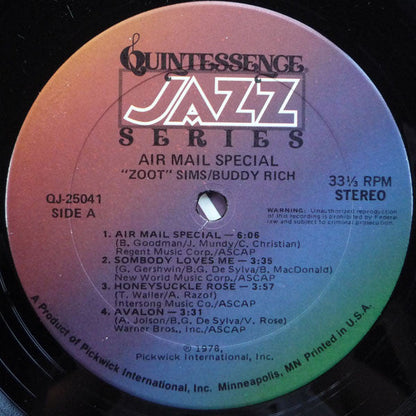 Zoot Sims - Air Mail Special | Near Mint (NM) Near Mint (NM)-