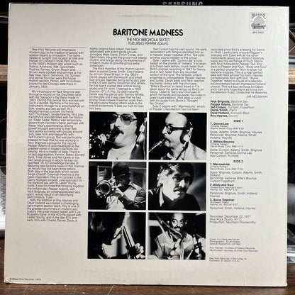 The Nick Brignola Sextet - Baritone Madness (VINYL) | Near Mint (NM) Near Mint- (NM-)-