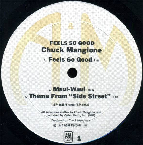 Chuck Mangione - Feels So Good (VINYL) | Near Mint (NM) Excellent (EX)-