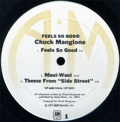 Chuck Mangione - Feels So Good (VINYL) | Near Mint (NM) Excellent (EX)-