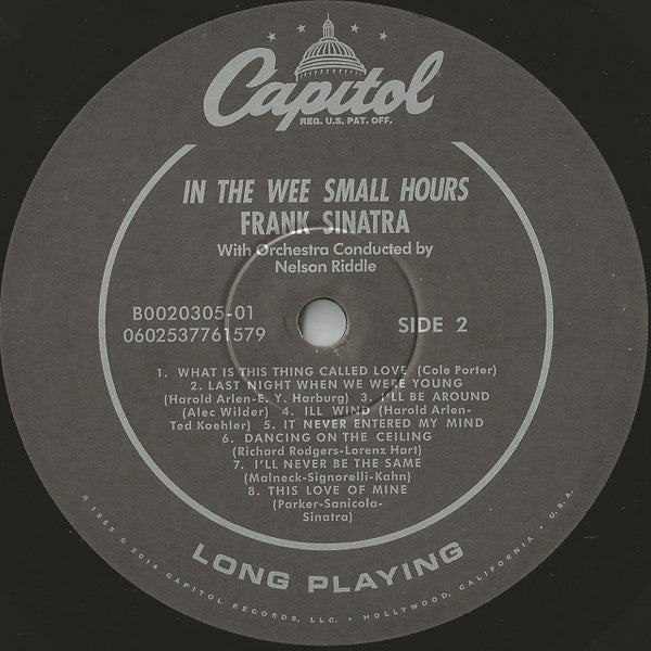 Frank Sinatra - In The Wee Small Hours (VINYL) | Near Mint (NM) Near Mint (NM)-