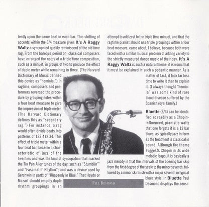 The Dave Brubeck Quartet - Time Further Out (Miro Reflections) (CD) |-