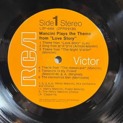 Henry Mancini - Mancini Plays The Theme From "Love Story" (VINYL) | Near Mint (NM) Excellent+ (EX+)-