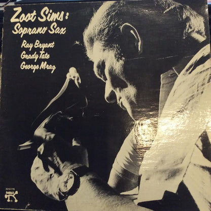 Zoot Sims - Soprano Sax (VINYL) | Near Mint (NM) Very Good Plus (VG+)-