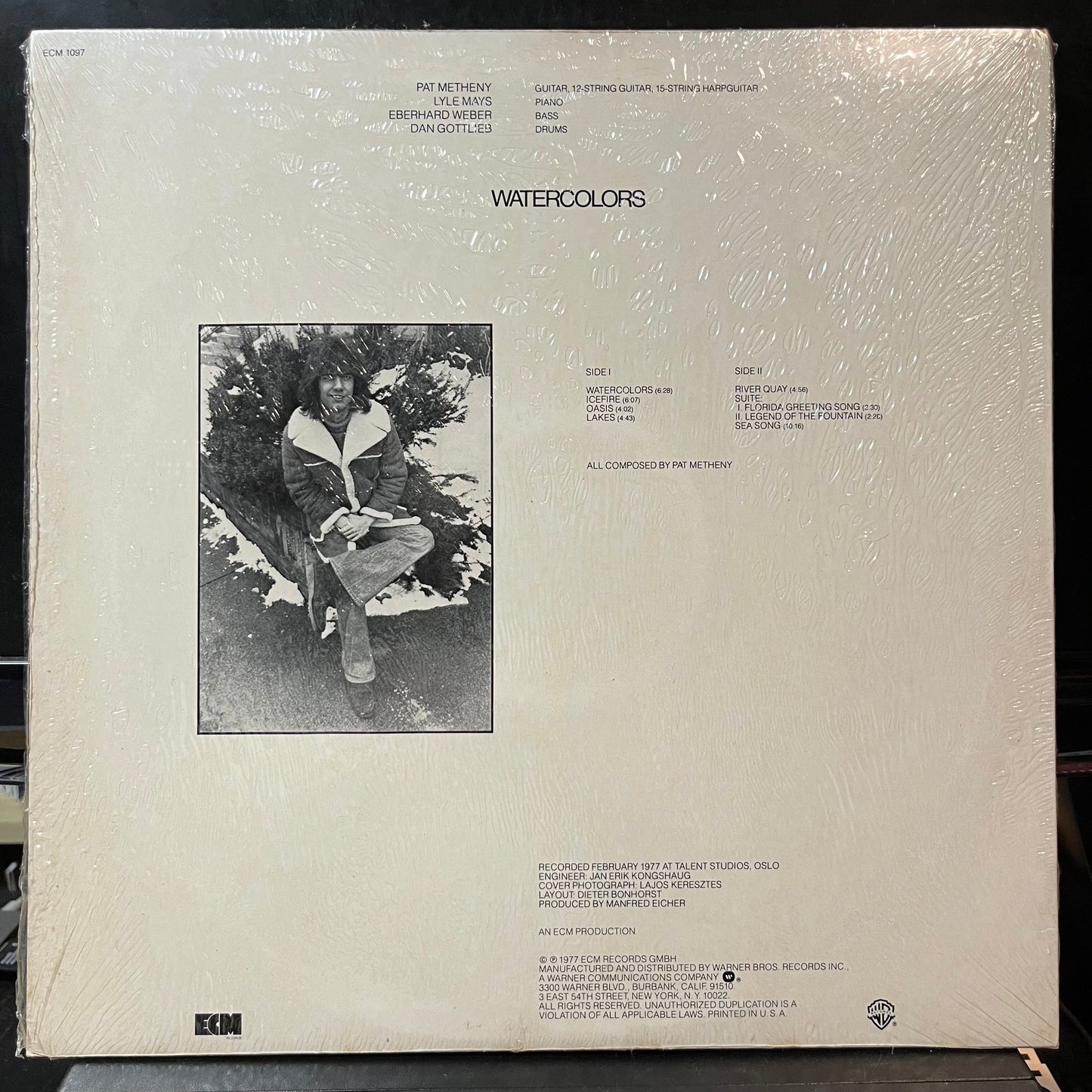 Pat Metheny - Watercolors (VINYL LP ECM ECM 1097 1979) | USED Near Mint (NM or M-) Near Mint (NM)-