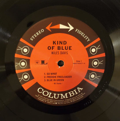 Miles Davis - Kind Of Blue (VINYL LP LEGACY 88697680571) | Near Mint (NM or M-) Near Mint (NM)-