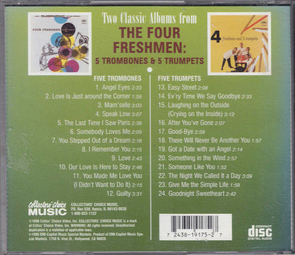 The Four Freshmen - 5 Trombones & 5 Trumpets (CD) | Near Mint (NM or M-)-