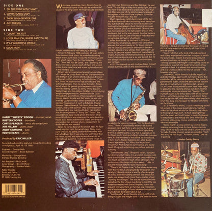Harry Edison - For My Pals (VINYL) | Near Mint (NM) Near Mint (NM)-
