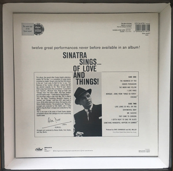 Frank Sinatra - The Capitol Years (20xVINYL BOX) | Near Mint (NM or M-) Very Good (VG)-