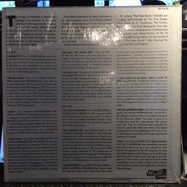 Various - Patterns In Sound Volume 6 - The "Now" Scene (VINYL) | Near Mint (NM or M-)-