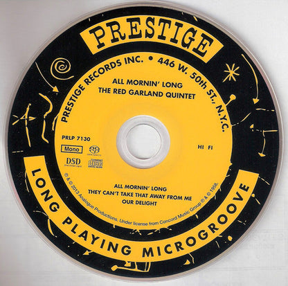 The Red Garland Quintet - All Mornin' Long (SACD) | Near Mint (NM) Near Mint (NM)-