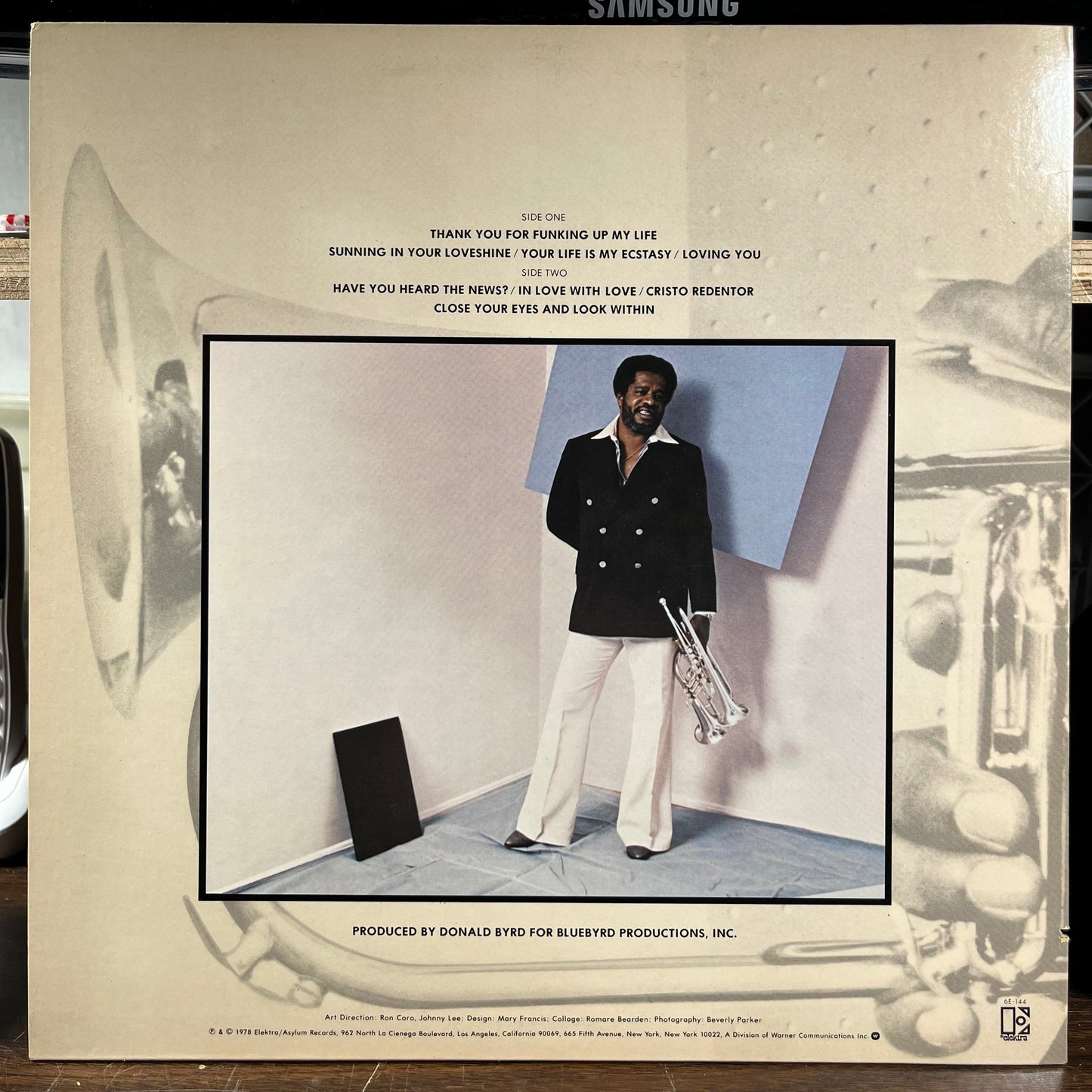 Donald Byrd - Thank You … For F.U.M.L. (Funking Up My Life) (LP) | Near Mint (NM) Near Mint (NM)-