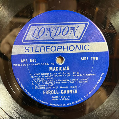 Erroll Garner - Magician (LP) | Near Mint (NM) Very Good Plus (VG+)-
