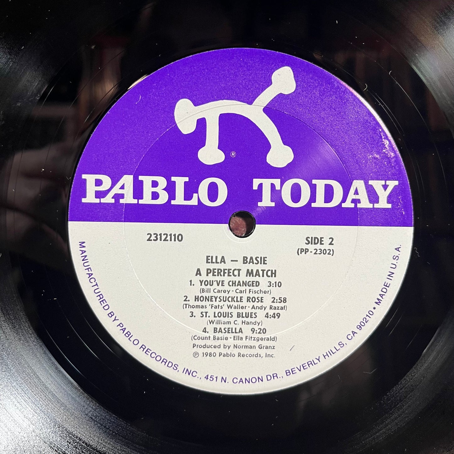 Ella Fitzgerald - A Perfect Match (LP) | Near Mint (NM) Near Mint- (NM-)-