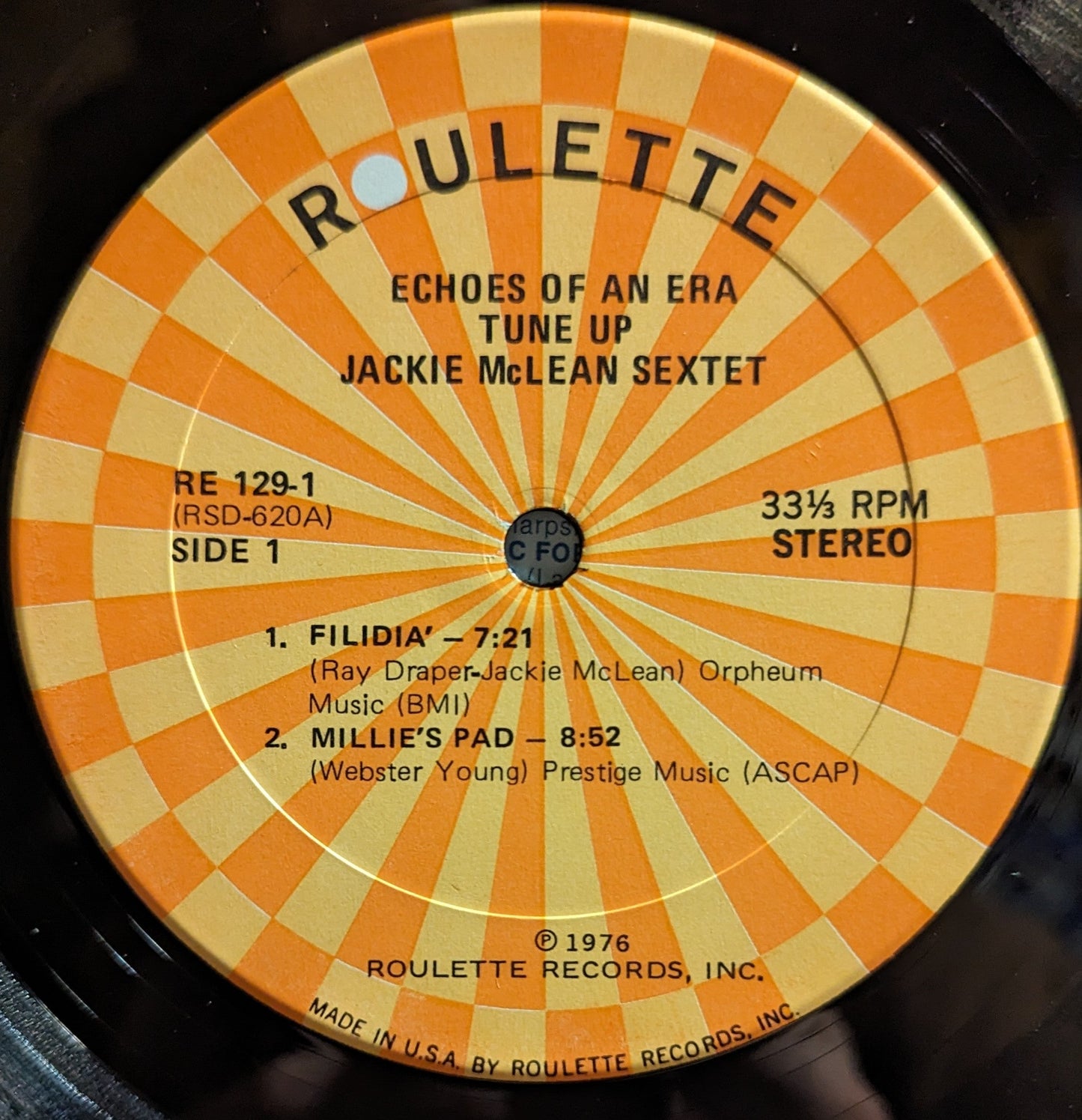 Jackie McLean Sextet - Tune Up | Near Mint (NM) Excellent (EX)-