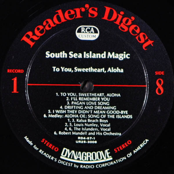 Various - South Sea Island Magic (BOX SET) | Very Good Plus (VG+) Very Good Plus (VG+)-