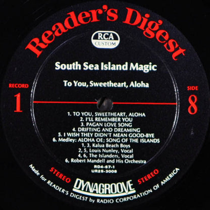Various - South Sea Island Magic (BOX SET) | Very Good Plus (VG+) Very Good Plus (VG+)-