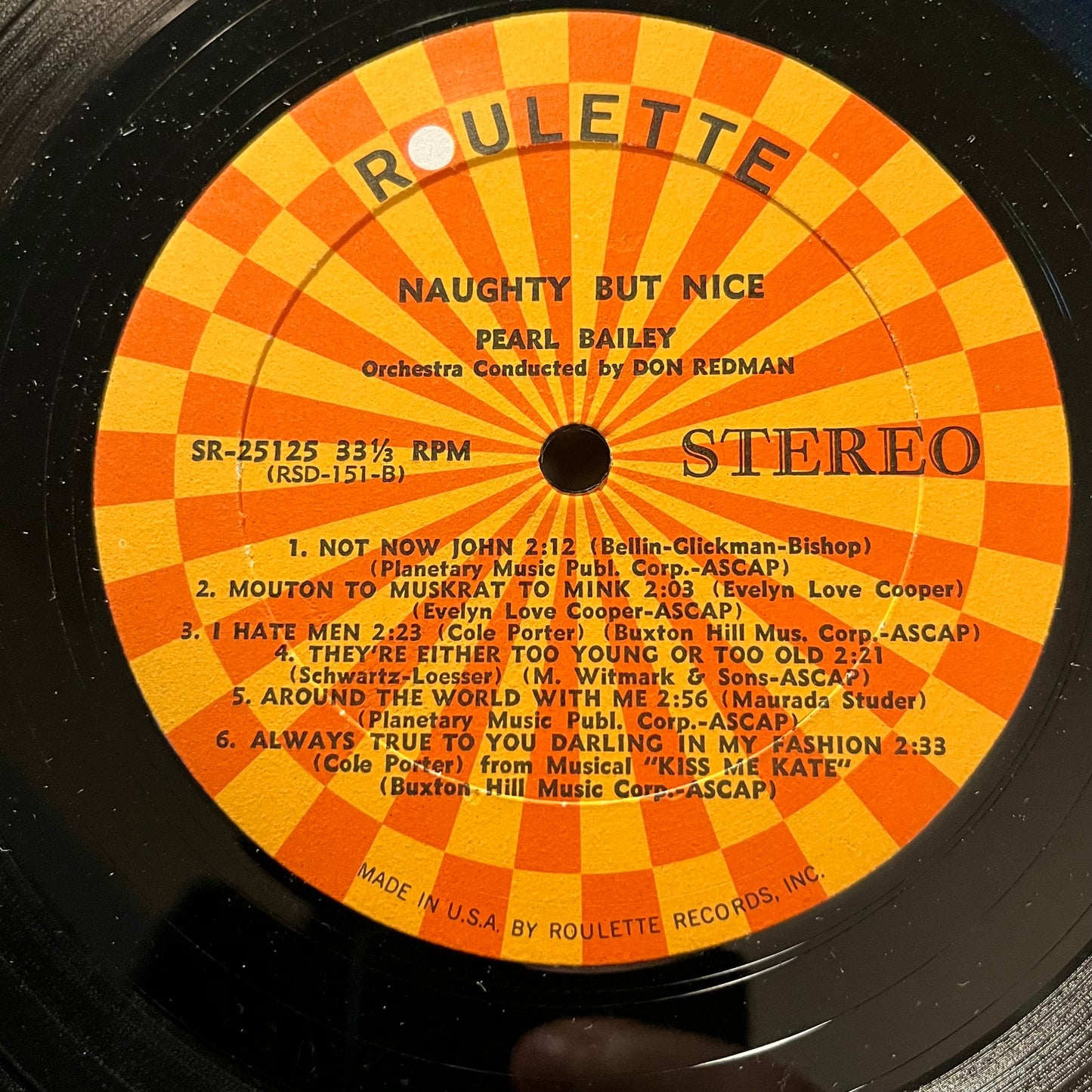 Pearl Bailey - Naughty But Nice | Very Good Plus (VG+) Very Good Plus (VG+)-