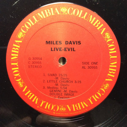 Miles Davis - Live-Evil (2xVINYL) | Very Good Plus (VG+)-