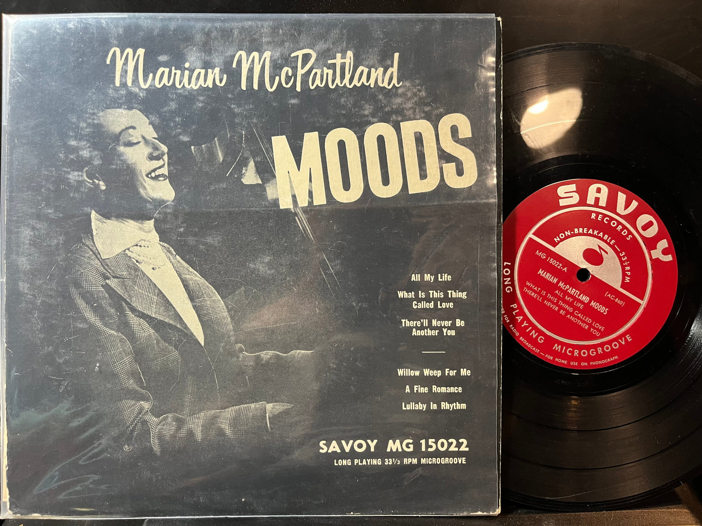 Marian McPartland - Moods (VINYL 10") | Very Good Plus (VG+) Excellent (EX)-