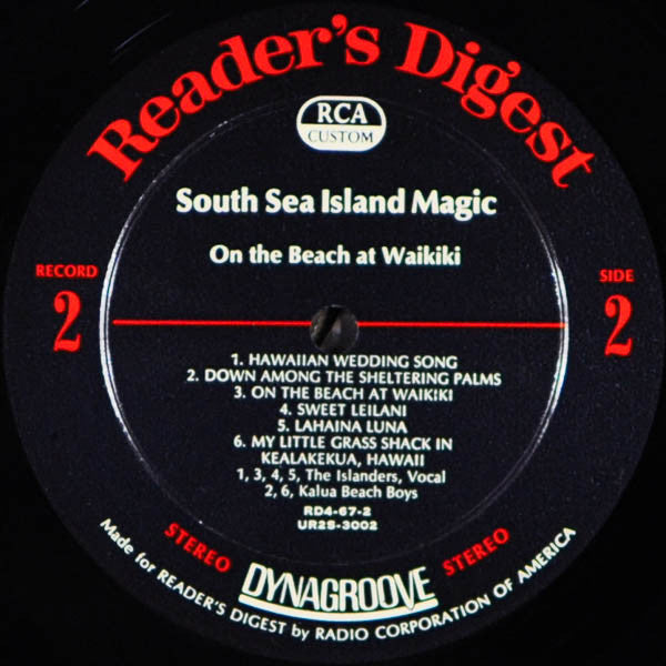 Various - South Sea Island Magic (BOX SET) | Very Good Plus (VG+) Very Good Plus (VG+)-